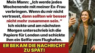 Mein Mann wollte jedes Wochenende zu seiner Ex – also packte ich für London und stieg ins Flugze