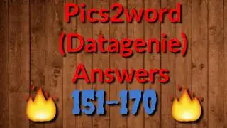 Pic2Word app Answers 151-170🔥New Datagenie App🔥Paytm Cash