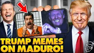 Trump Posts SAVAGE Maduro Meme After Arrest, Official White House Account TROLLS Commies Libs SCREAM