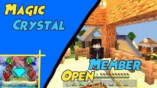 MINECRAFT PE INDONESIA MAGIC CRYSTAL OPEN MEMBER REALMS