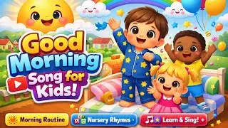 Good Morning Song for Kids 🌞 | Nursery Rhymes & Baby Songs | Morning Routine for Toddlers
