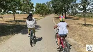 Lewis S. Eaton Trail Bike Ride at Fresno's Woodward Park