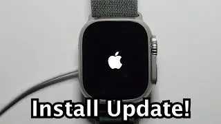 How to Update Apple Watch Ultra!