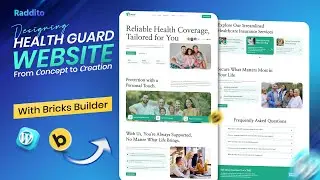 Build  Complete Health Insurance Website in WordPress Using Bricks Builder &ndash; Full Guide #webdesign