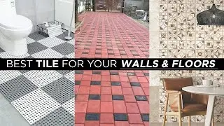 Ceramic Tile VS Vitrified Tile | Best Tile For Your Home - How to CHOOSE TILES? - HINDI MEIN