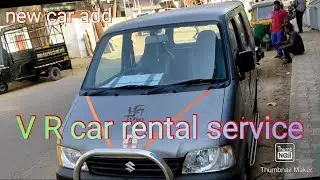 finally new car add for V.R car rental service