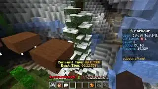 Forest Parkour - CubeCraft Games Parkour #cubecraft #parkour