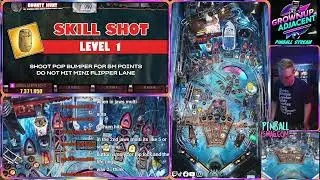 Jaws Pinball - Grownup Adjacent Live Pinball.