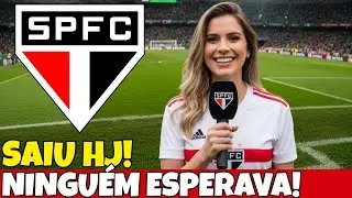 EXPLODIU HJ! 3 NOTÍCIAS DO TRICOLOR! NINGUÉM ESPERAVA! ÚLTIMAS NOTÍCIAS DO SÃO PAULO