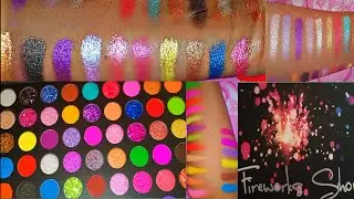 sfr eyeshadow palette|SFR eyeshadow palette review|Fireworks eyeshadow palette|New eyeshadow 2021