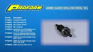 Proform Balancer Installation/Removal Tools