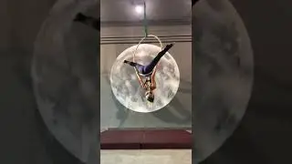 Aerial Hoop - Hip Hold Split #shorts
