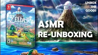 RE UNBOXING & Gameplay Zelda Link's Awakening Dreamer Edition (Switch)  - UTG ASMR