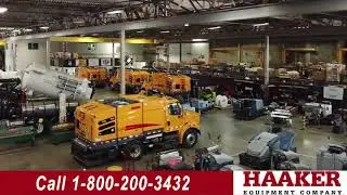 Rental Street Sweepers & Parking Lot Sweeper by Haaker Equipment