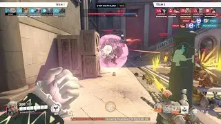 Overwatch 2 - Lifeweaver Offensive Life Grip Ashe Ultimate Bob Team Kill