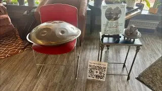 Handpan Dan is live! Playing at Riverside Bohemian! 🛸🎶☕️