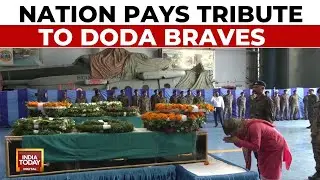 Nation Pay Final Tribute To Doda Braves | Jaish Proxy Claims Responsibility | India Today