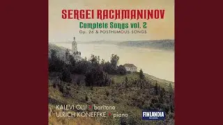 15 Romances, Op. 26: No. 5, Beloved, Let Us Fly