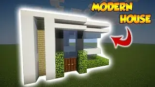 Minecraft: Учебник по созданию небольшого современного дома &mdash; Как построить классный современный дом в Minecraft