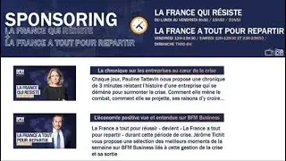 Sponsoring Cerfrance sur BFM Business TV : &eacute;mission 