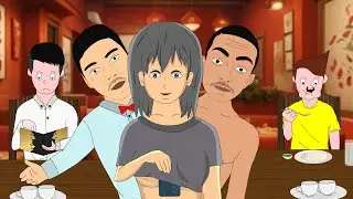 Vten Waiter And Sacar Customer || People In Restaurant