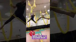 Aerial Yoga Advanced Moves | Swing Yoga Moves | Aerial Yoga Part - 1