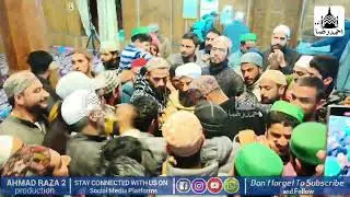 Most Grand Welcome At Pampore Sgr Hazrat Maulana abdul Rashid Dawoodi Sahab #ahmadraza2 #dawoodi