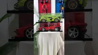 Lego displaycase compatible with showcase the supercar Lamborghini #icuanuty #lego #legotiktok