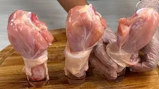 Этот трюк я узнал от шеф-повара! Хрустящие куриные ножки всего за несколько минут!