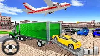 Car Cargo Truck Game 2023 - Airplane Pilot Vehicle Transport 3D - Android Gameplay