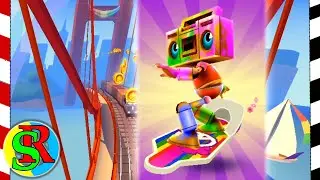Subway Surfers #03  Pridebot and Groovy Flower Trail board!