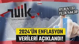 2024&rsquo;&uuml;n Enflasyon Verisi A&ccedil;ıklandı: Yıl Sonunda Enflasyon %44,38 ile Kapanıyor! - TGRT Haber