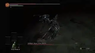 Dark Souls 3 Fist only Halflight , Spear of the Church