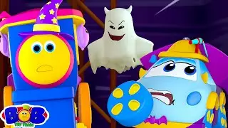 Spooky Roller Coaster - Halloween Song for Kids by Bob The Train