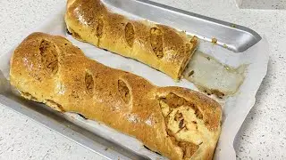 PÃO RECHEADO COM PEITO DE FRANGO