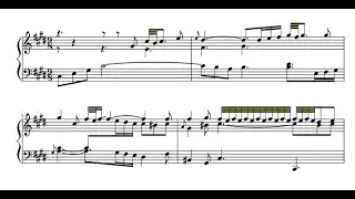 JS Bach / Edwin Fischer, 1933: Prelude and Fugue in Csharp minor, BWV 873 - Well-Tempered Clavier
