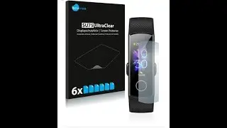 How to stick screen guard for Honor band 5 very easy in detail