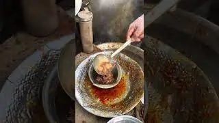 Famous Ahmad Siri Paye | Peshawari Bong Siri Paye | Kohat Road Peshawar #shorts