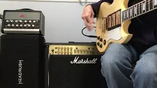 Звуковые клипы Epiphone SG Les Paul Custom с комбо Marshall JVM210