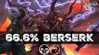 GOING BERSERK with BERSERKERS!! Red/Black Berserker Tribal in Kaldheim Standard!!