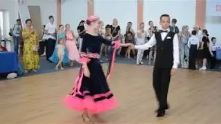 Шевченко Максим и Панибулацкая София Ukrainian Dance Festival Кирилловка 2018 Юниоры 2D St.