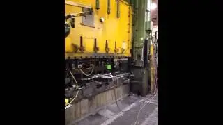 800 Ton Capacity Verson Straight Side Press For Sale