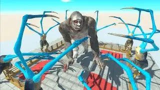 Tentacles Attack VS some Units | Animal Revolt Battle Simulator