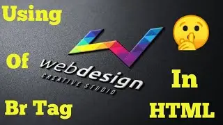 Use of Br Tag in html|Br tag in html|Coding to print statement in next line in html|Web Guruji