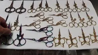 Professional scissors for sewing embroidery, cross stitch, quilting