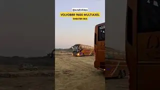 LAXMI HOLIDAYS VOLVO9600 MULTIAXEL BUS #shorts #volvo9600 #volvobus #sleeperbus #surajactor #ksrtc