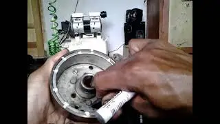 Cara mengecek magnet pada spul ,semua yamaha (arus DC)