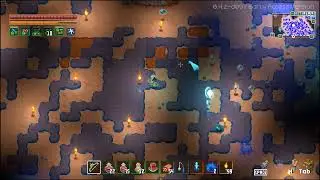 Core Keeper - Morpha the aquatic mass farming beaten three times! 2 player coop