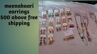 50 rs starting #fancy ear rings#meenakaari ear ring#