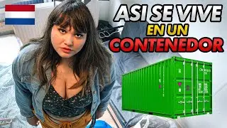 Aquí todos vivimos en cajas de transporte. ¿Te atreverías a vivir así?